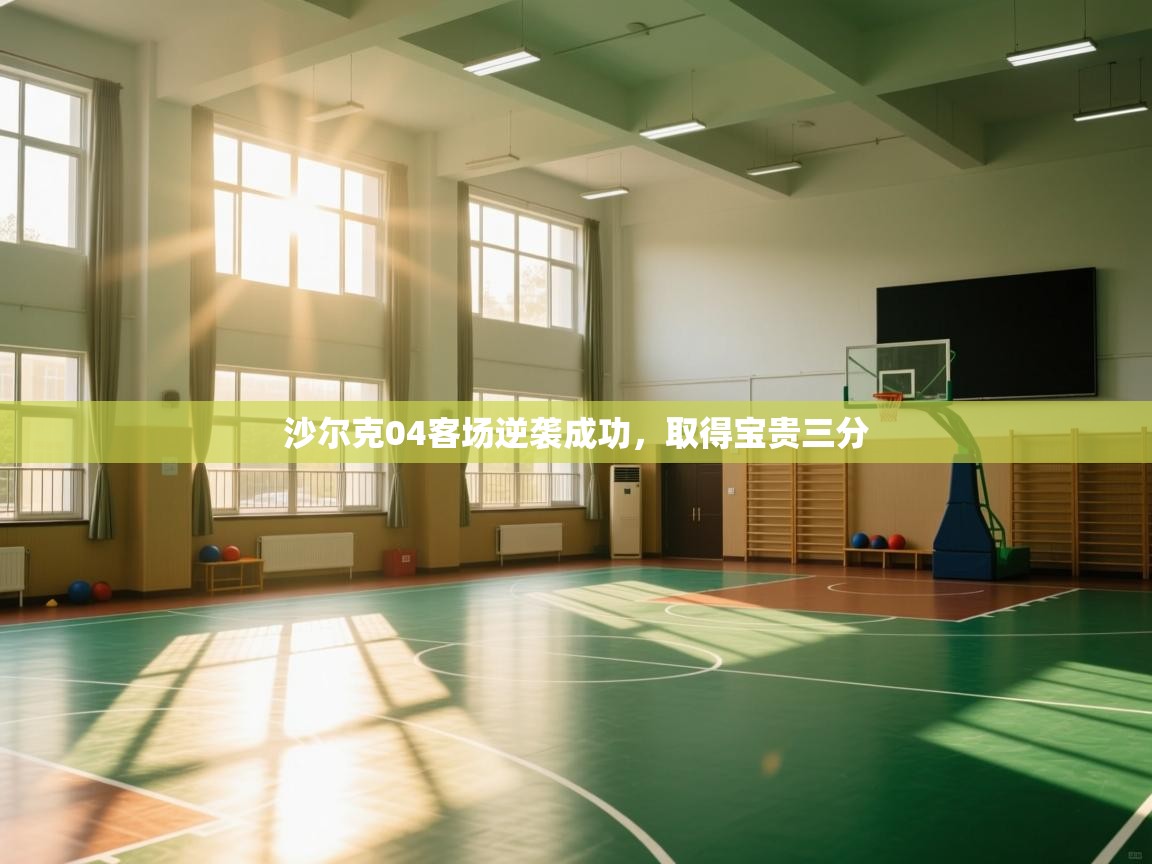 沙尔克04客场逆袭成功，取得宝贵三分